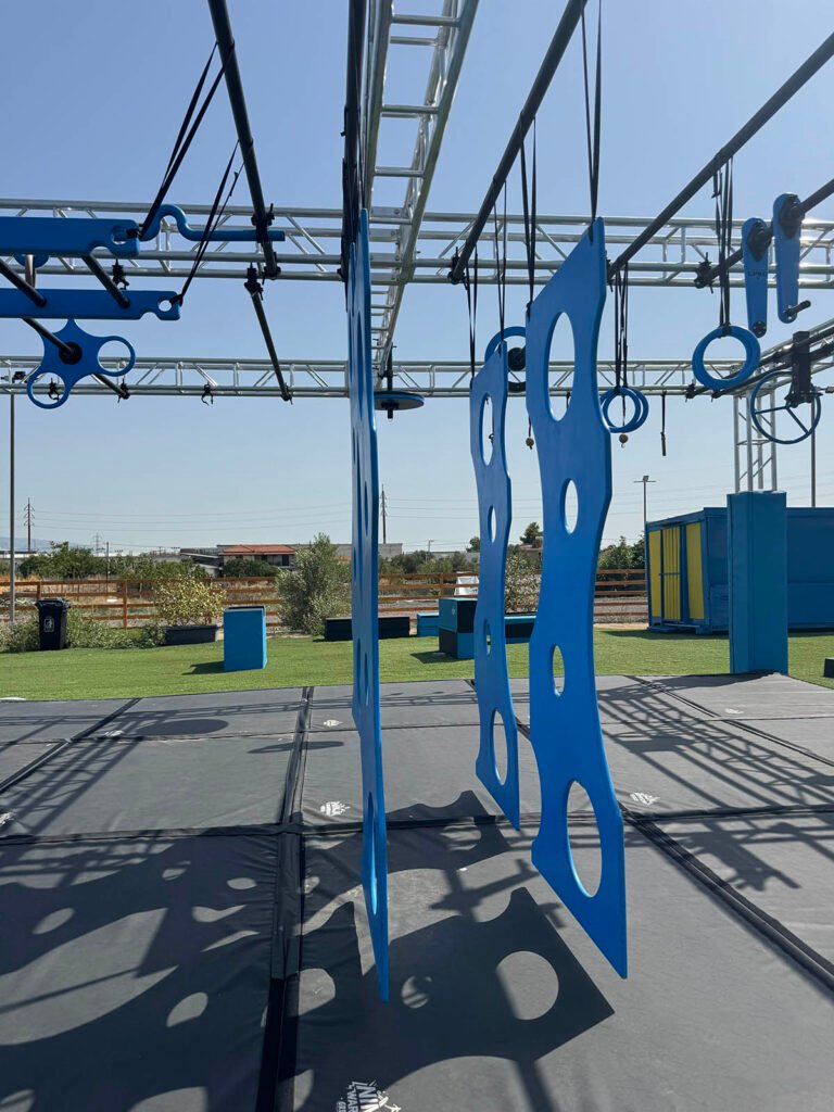 Sportify Park υπαίθριος πολυχώρος αθλητισμού και εμπειριών στις Αχαρνές. Καλλισθενική, Ninja Warrior, Τοξοβολία, Παιδικά Πάρτι.