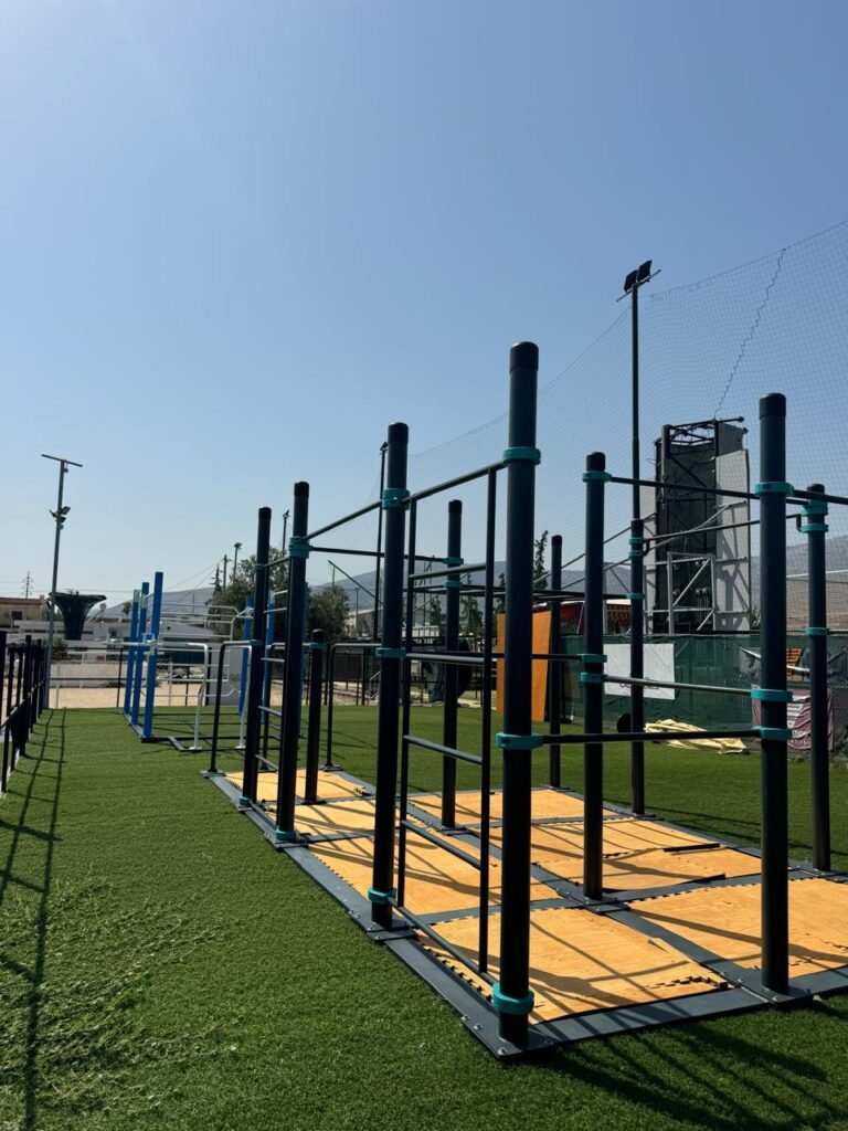 Sportify Park υπαίθριος πολυχώρος αθλητισμού και εμπειριών στις Αχαρνές. Καλλισθενική, Ninja Warrior, Τοξοβολία, Παιδικά Πάρτι.